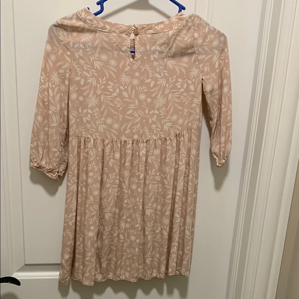 GAP Kids Floral Beige Dress